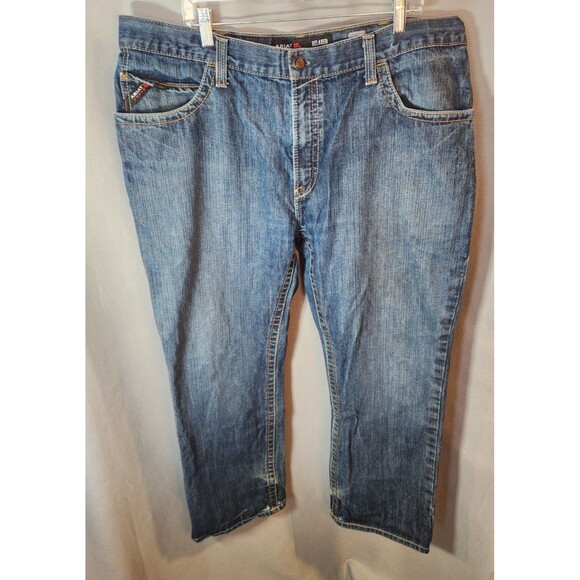Ariat FR Jeans M4 Relaxed Boot Cut Tagged 40x30 Measured 41x30 - Picture 1 of 12